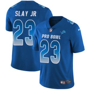 Outstanding Chic Luxurious Smart Lions #23 Darius Slay Jr Royal Youth Stitched NFL Limited NFC 2019 Pro Bowl Jersey