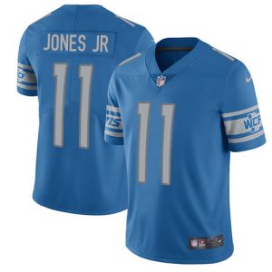 Outstanding Unique Impressive Lions #11 Marvin Jones Jr Blue Team Color Men's Stitched NFL Vapor Untouchable Limited Jersey