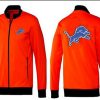 Sleek Unique Authentic Cool NFL Detroit Lions Team Logo Jacket Red