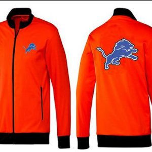 Sleek Unique Authentic Cool NFL Detroit Lions Team Logo Jacket Red