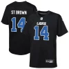 Stunning Trendy Amon-Ra St. Brown Detroit Lions Nike Youth Fashion Game Jersey - Carbon Black