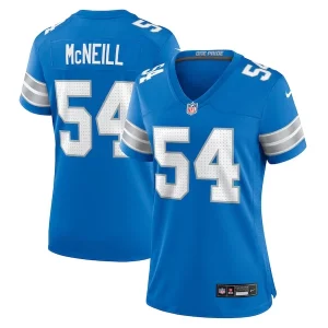 Stunning Unique Alim McNeill Detroit Lions Nike Women's Team Game Jersey - Blue
