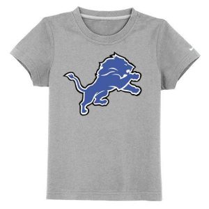 Stylish Attractive Trendy Fantastic Detroit Lions Sideline Legend Authentic Logo Youth T-Shirt Grey