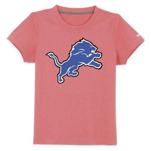 Stylish Comfortable Handsome Detroit Lions Sideline Legend Authentic Logo Youth T-Shirt Pink