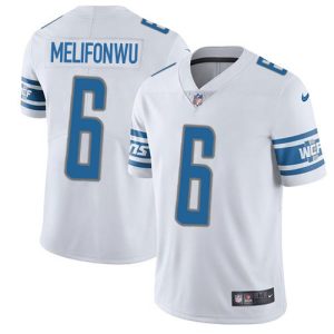 Superb Comfortable Chic Stunning Lions #6 Ifeatu Melifonwu White Youth Stitched NFL Vapor Untouchable Limited Jersey