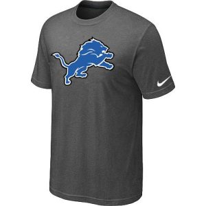 Trendy Elegant Authentic Handsome Detroit Lions Sideline Legend Authentic Logo Dri-FIT NFL T-Shirt Crow Grey
