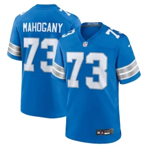 Trendy Elegant Christian Mahogany Detroit Lions Nike Team Game Jersey - Blue