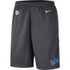 Trendy Unique Gorgeous Detroit Lions Sideline Coaches Shorts Charcoal