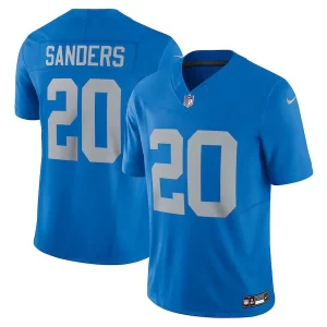 Unique Cool Barry Sanders Detroit Lions Nike Vapor F.U.S.E. Alternate Limited Jersey - Blue