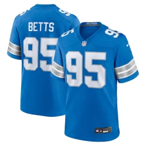 Unique Sleek Mathieu Betts Detroit Lions Nike Game Jersey - Blue